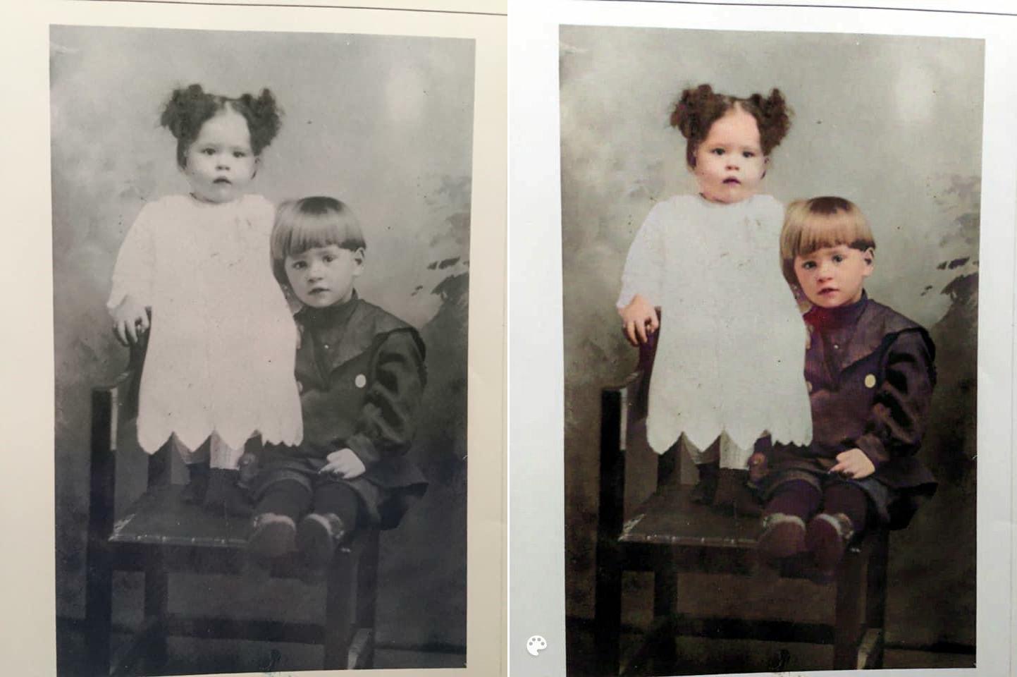 Colorize your old black and white photos Colorize your old black and white photos