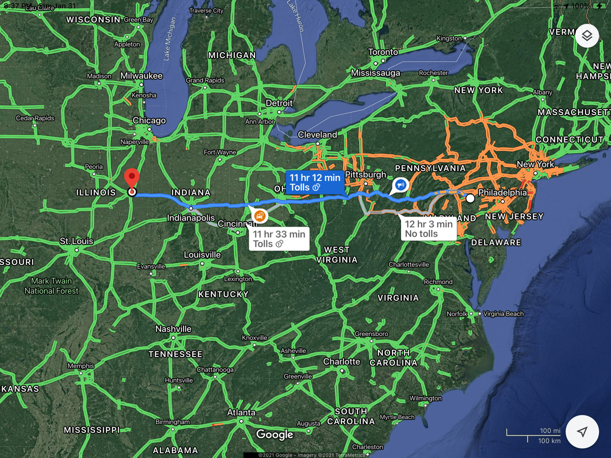 Intertstate Travel Intertstate Travel