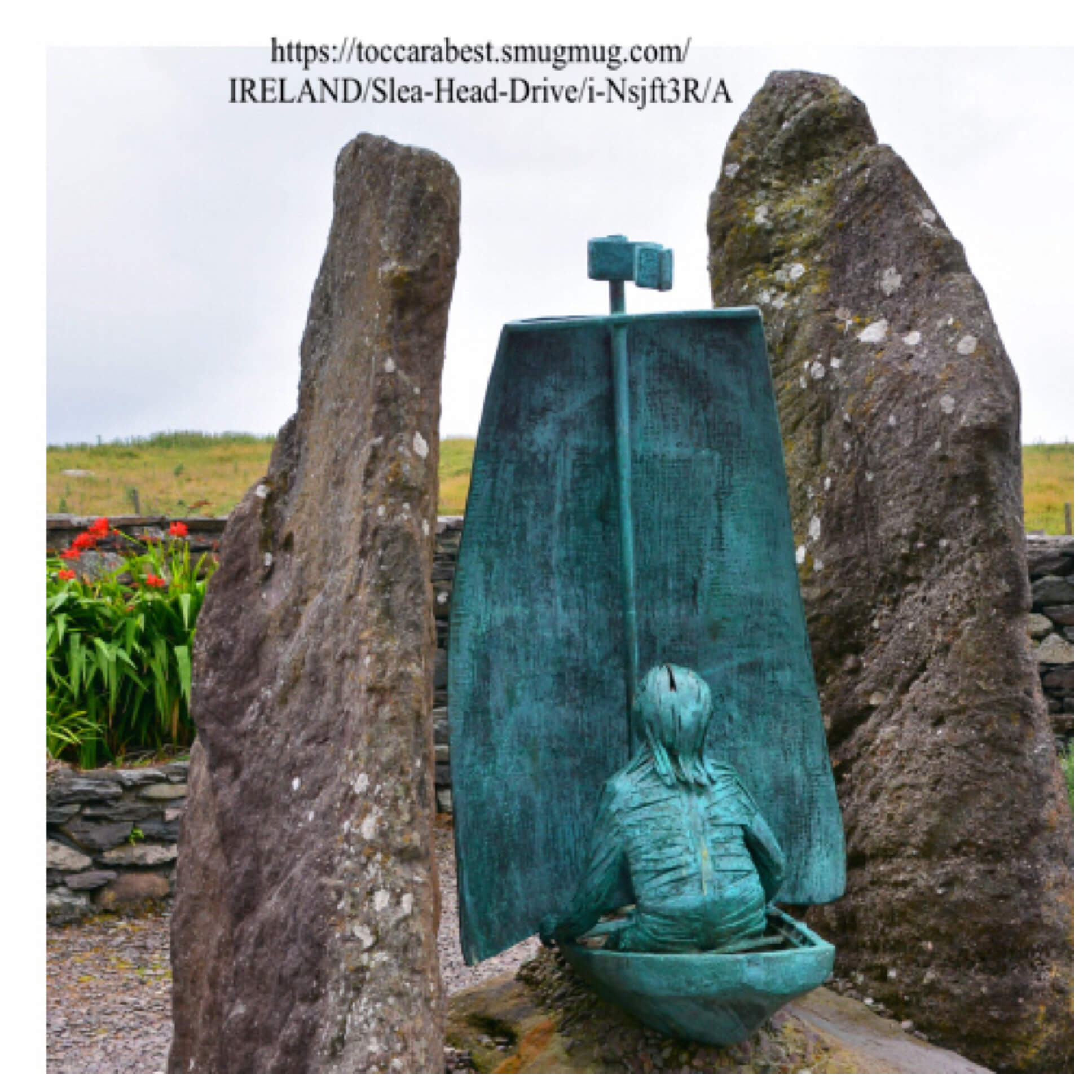 Saint Brenden took a grand voyage from Dingle, Ireland. Saint Brenden took a grand voyage from Dingle, Ireland.
